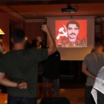 Picture of the event in honor of comrade Basavaraj