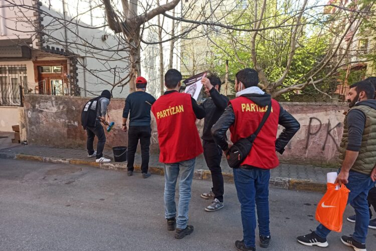 Aktionen der türkischen Kommunisten vor dem 1. Mai