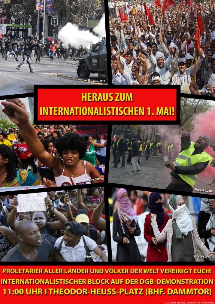 Hamburg: Heraus zum internationalistischen 1. Mai!