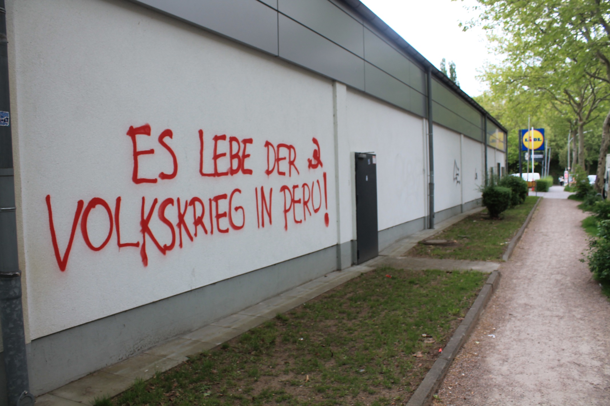 Aktion zum 17. Mai in Hamburg