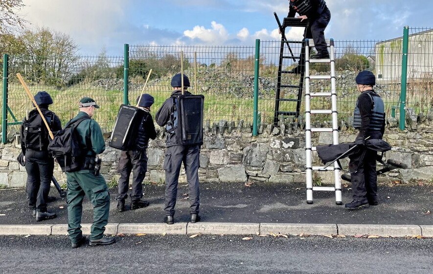 Armed actions against british occupation