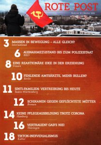 Rote Post Nr. 33 online