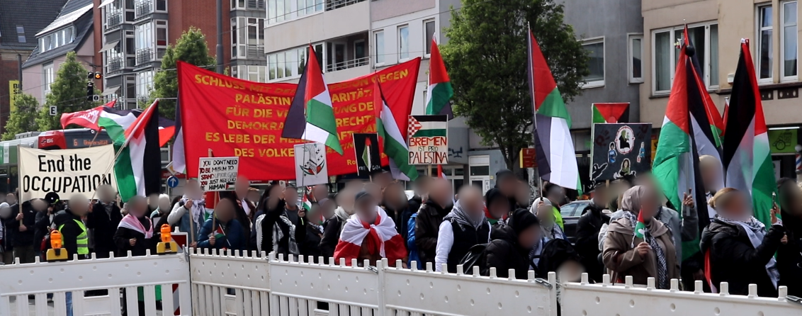 Palestinedemonstration in Bremen