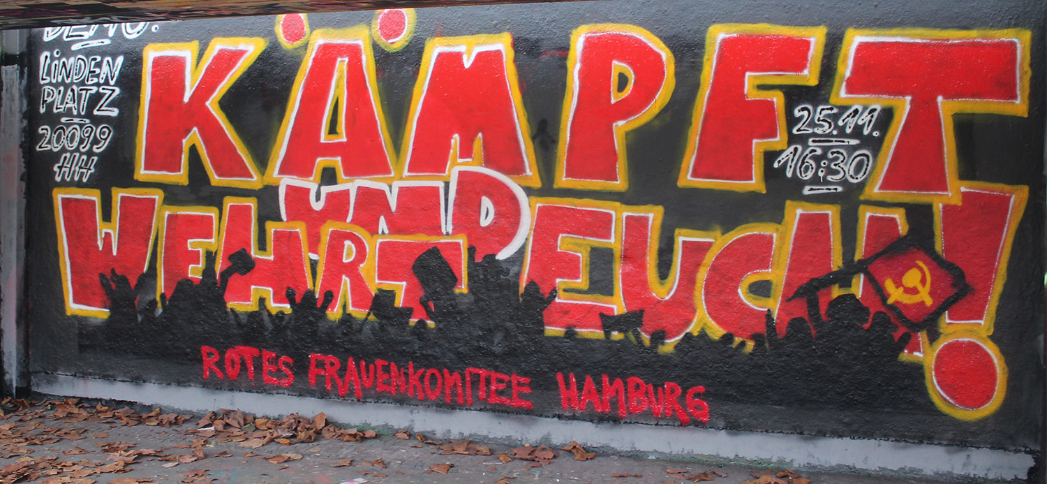 Demonstration am 25. November