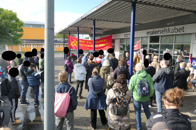 Protests against “Ghetto Law” in Copenhagen