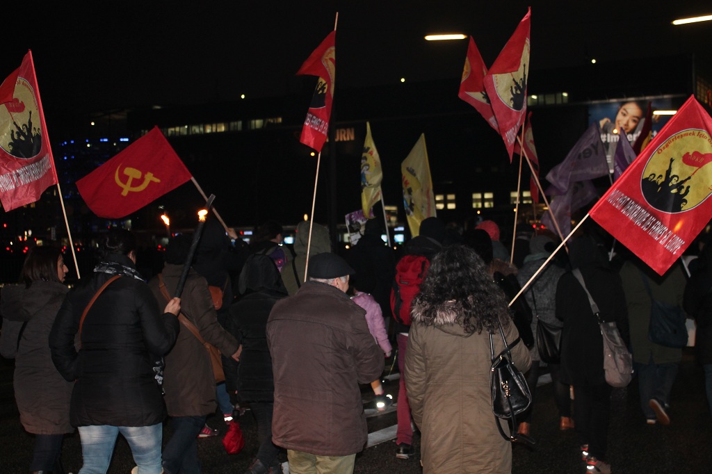 Über die Aktionen des 25. November und eine Rede des Roten Frauenkomitee Hamburg