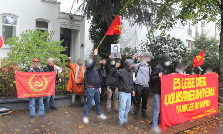 Hamburg: Kundgebung zum 24. September, dem 30. Jahrestag der Rede des Vorsitzenden Gonzalo