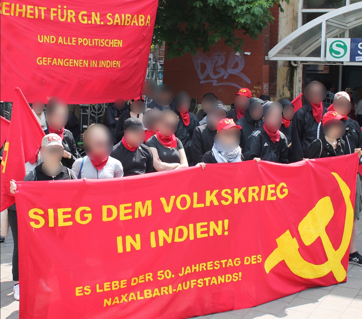 Mobilisation à travers l’Allemagne à l’occasion du 50ème anniversaire du soulèvement de Naxalbari