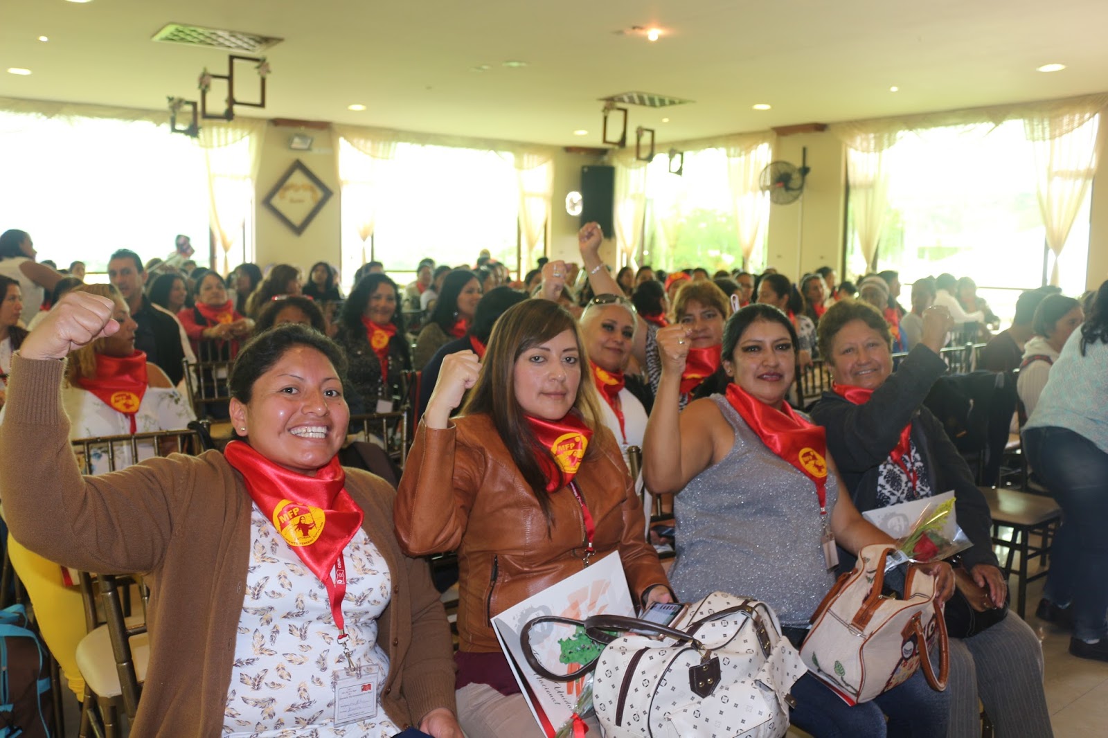 8th of March 2018: Movimiento Femenino Popular Ecuador