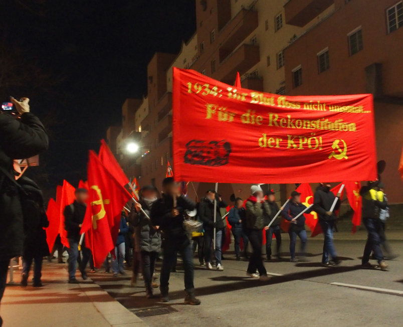 Österreich: Demonstration zum 90. Jahrestag der Februarkämpfe