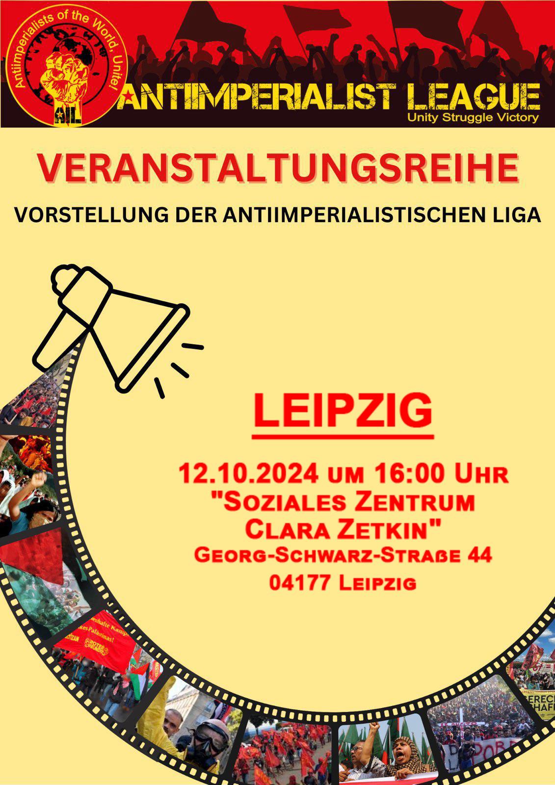 Veranstaltungsreihe zur Antiimperialistischen Liga