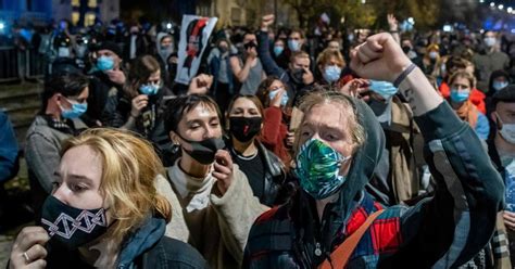 Proteste in Polen gegen Abtreibungsgesetz