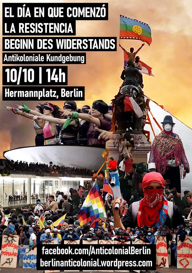 Berlin: Anti-colonial rally on Hermannplatz