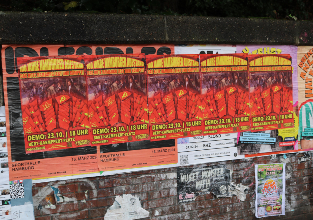 Hamburg: Weitere Mobilisierung zur Demo “100 Jahre Hamburger Aufstand”