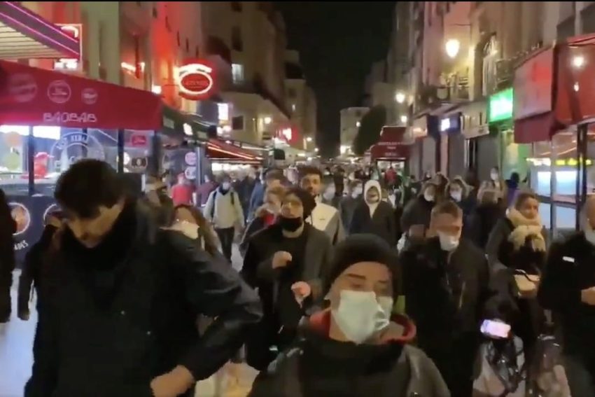 Repressionen und Proteste in Frankreich