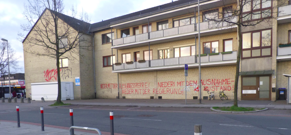 Malung in Bremen zur Ausgangssperre