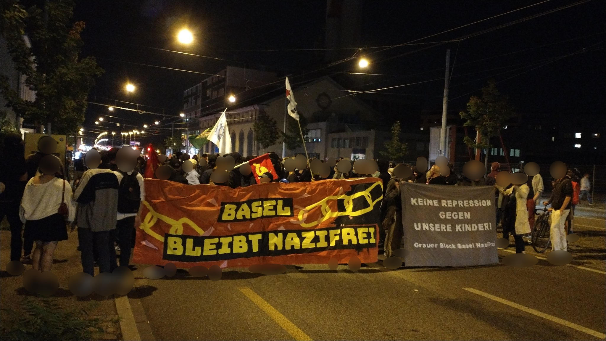 Basel: Antifaschistin zu 8 Monaten Haft verurteilt