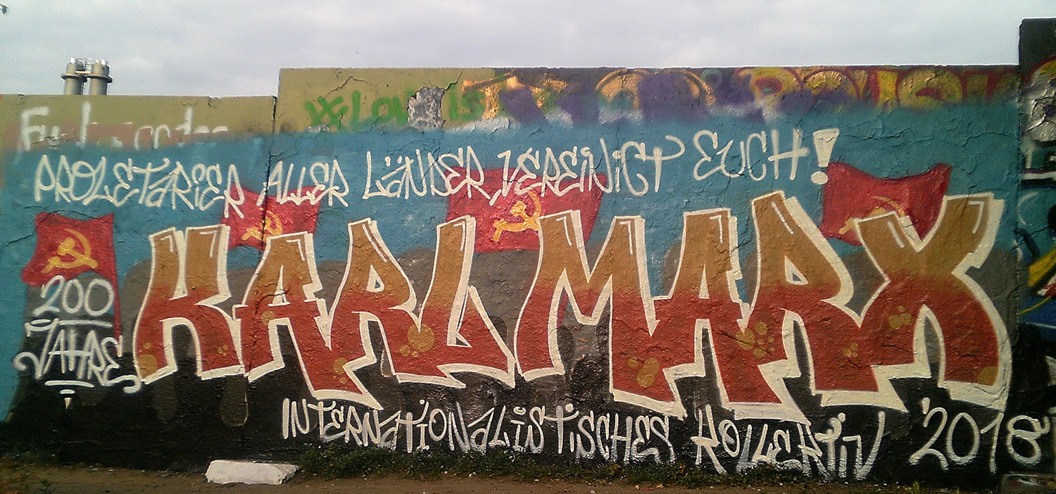 Aktualisierung für die Feier der 200 Jahre der Geburt von Karl Marx