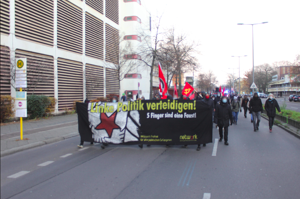 Update: Berlin – Demonstration gegen das RAZ/radikal-Verfahren