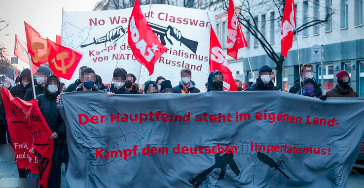 Actions in Berlin against the imperialist war in Ukraine