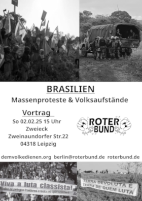 Vortrag in Leipzig – Brasilien: Massenproteste & Volksaufstände