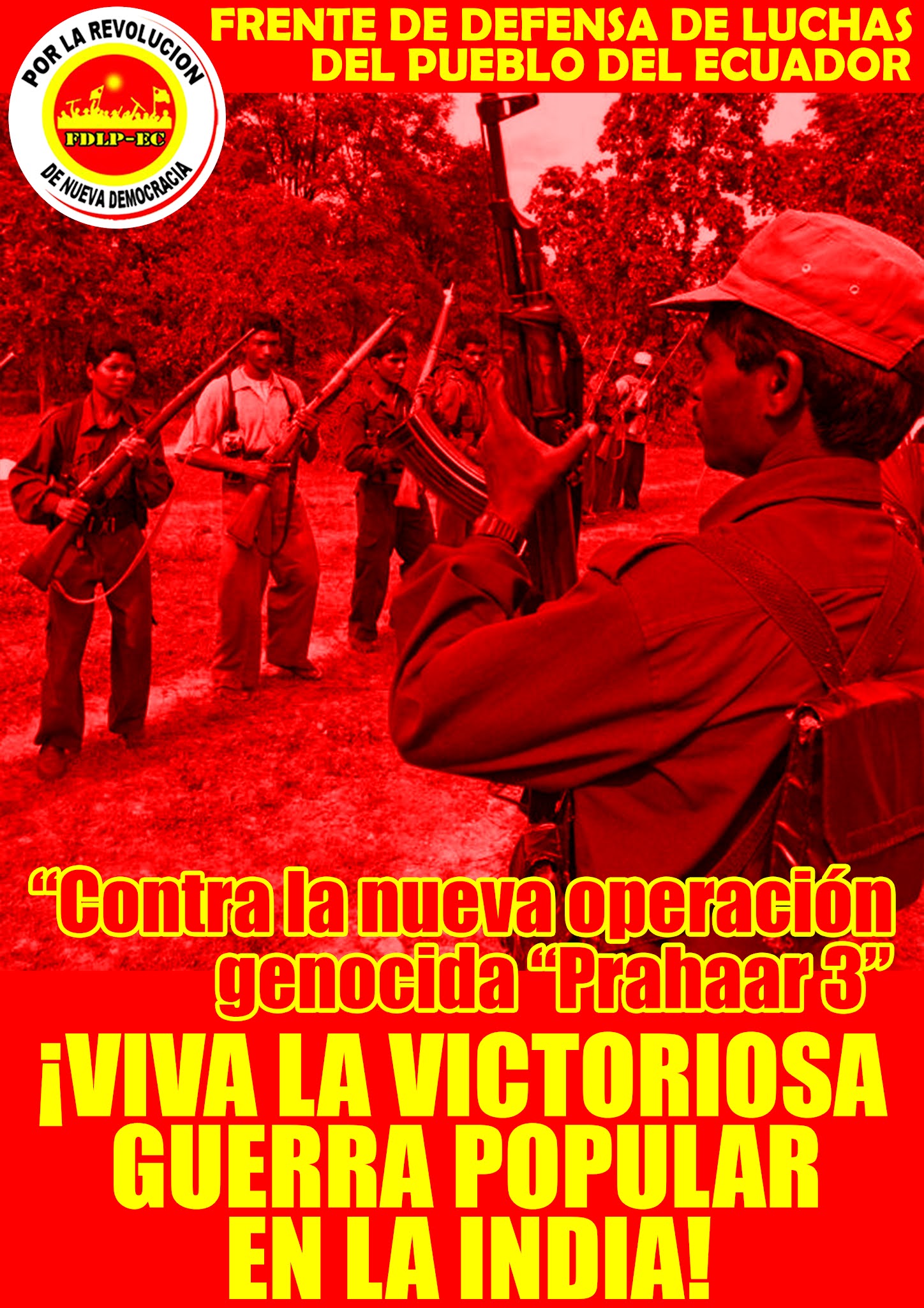 FDLP-EC: “ES LEBE DER VOLKSKRIEG IN INDIEN!”