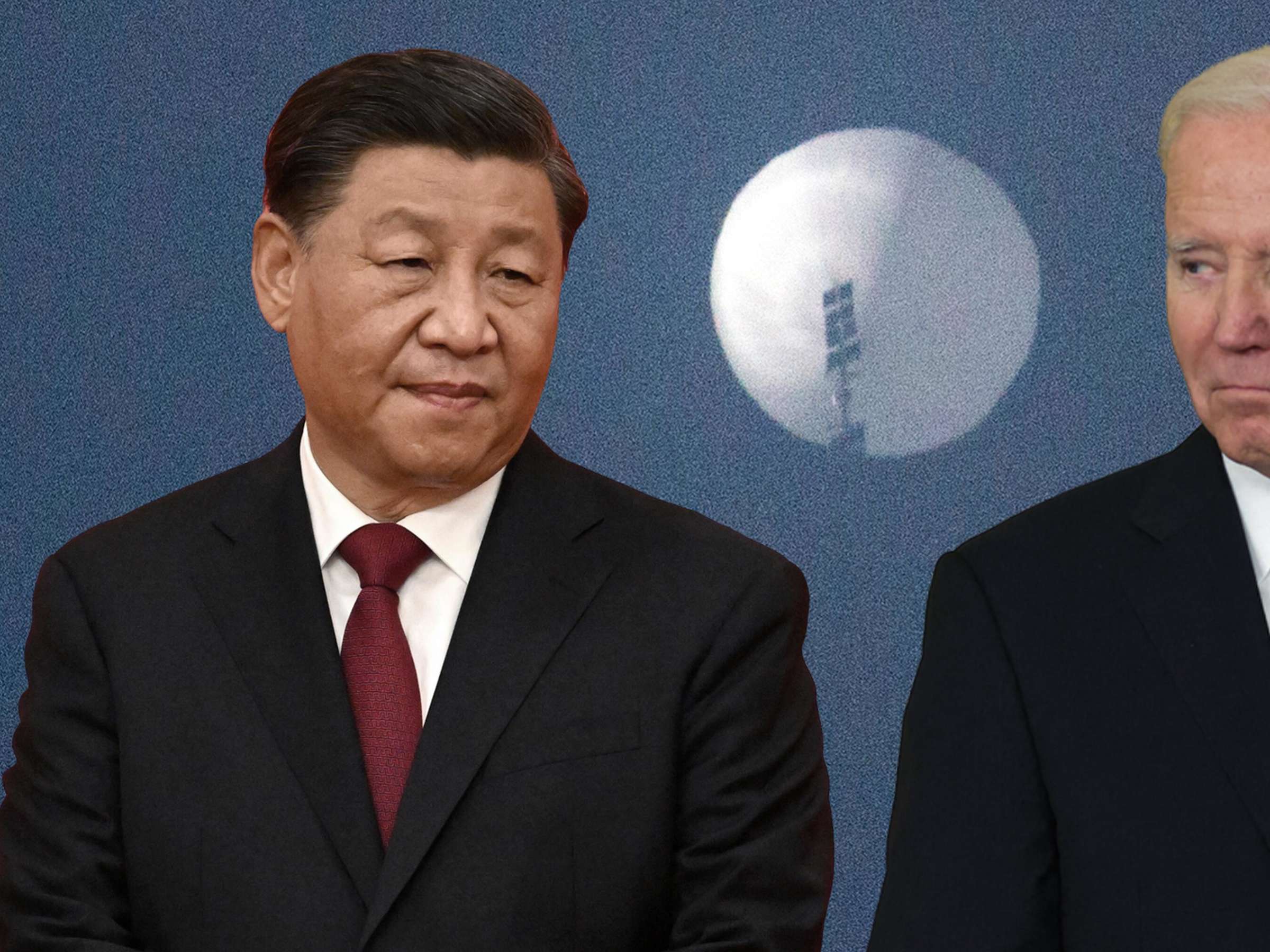 Chinesische Ballons über Amerika