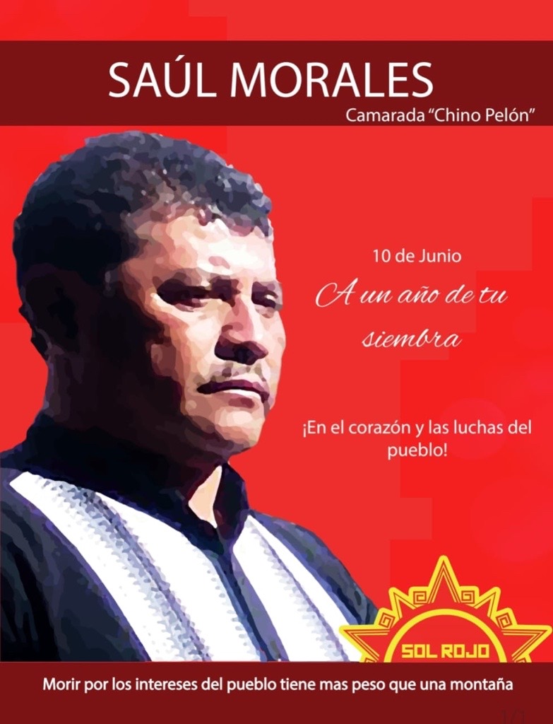 In memory of comrade Chino Pelón