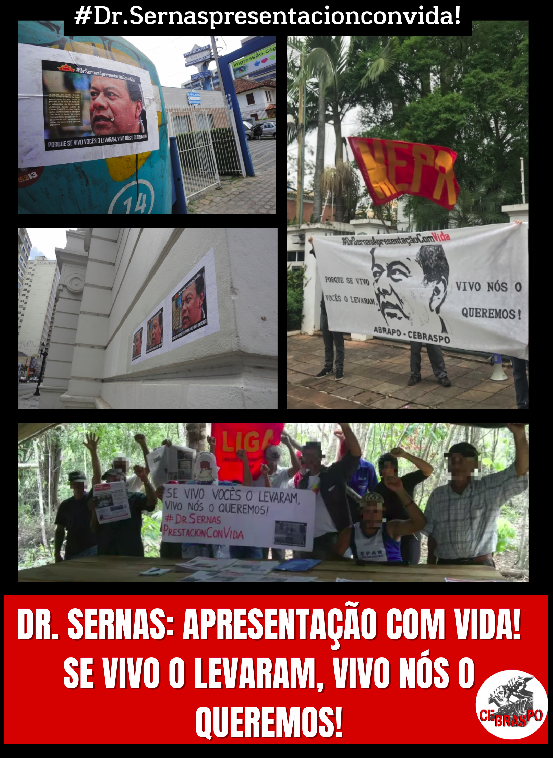 Brasilien – Kampagne: PRÄSENTIERT DR. SERNAS LEBENDIG! 30/08/2022