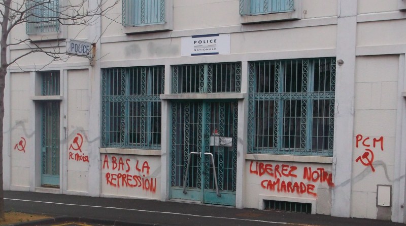 Aktuelle Repression in Frankreich