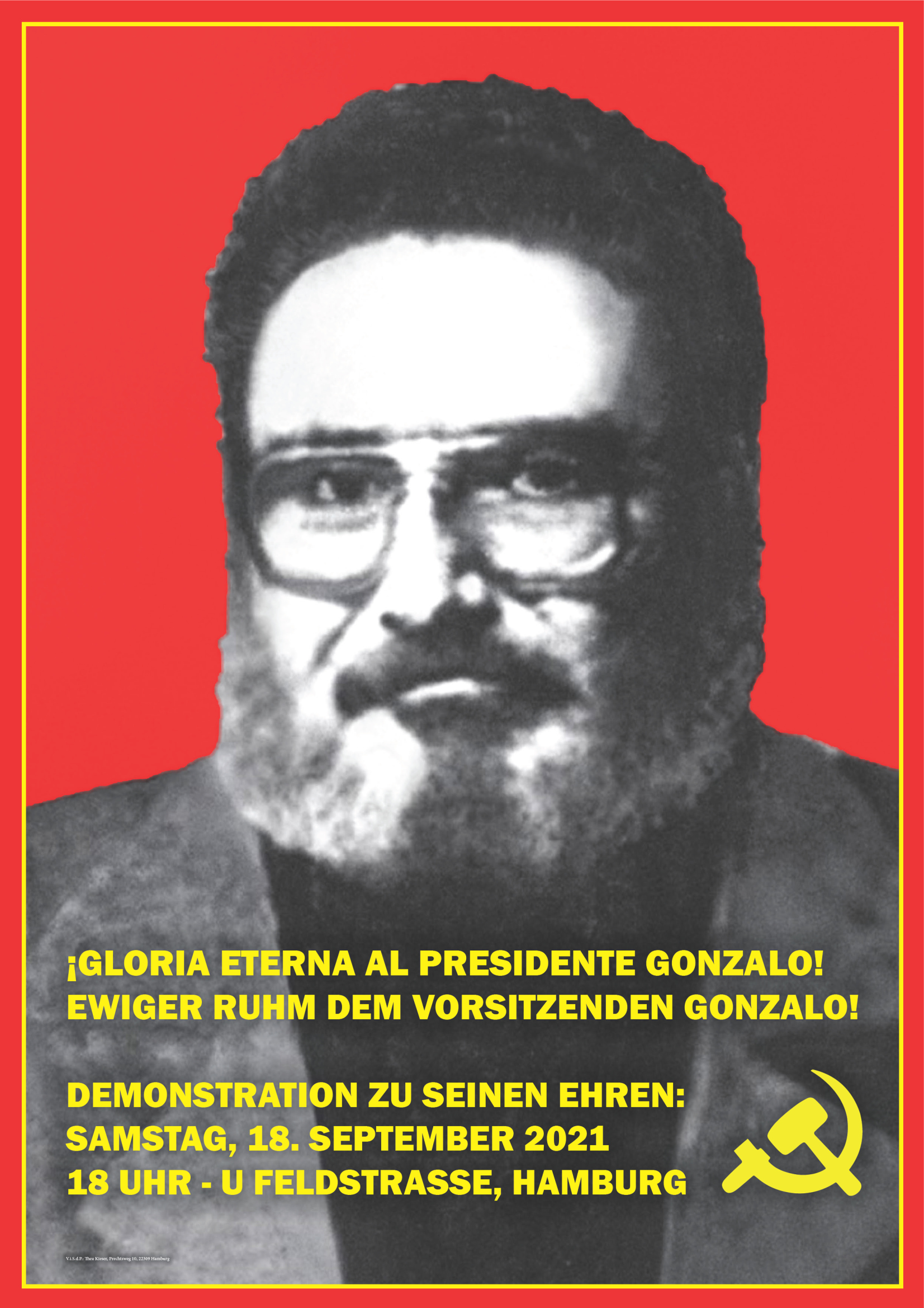 Mobilisierung zur Demonstration am Samstag: Ewiger Ruhm dem Vorsitzenden Gonzalo! (Update)