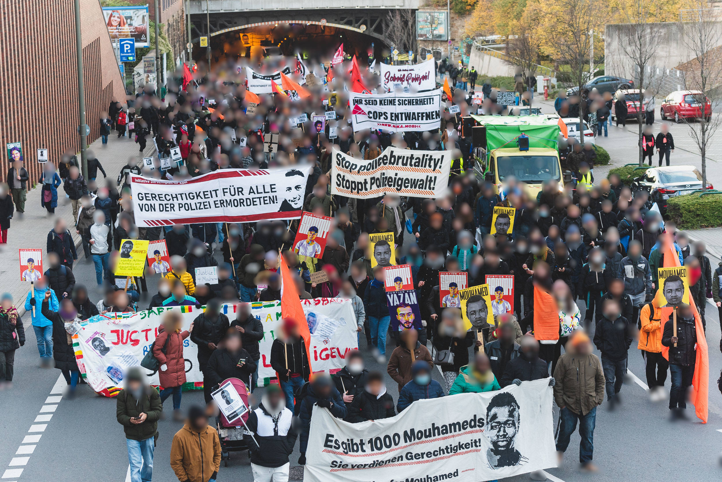 Dortmund: Large demonstration against racist police violence