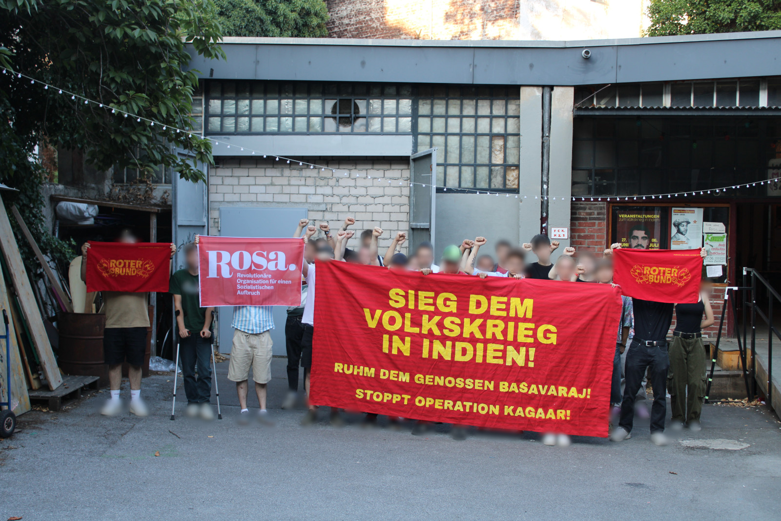 Düsseldorf: Gedenkveranstaltung zu Genosse Basavaraj