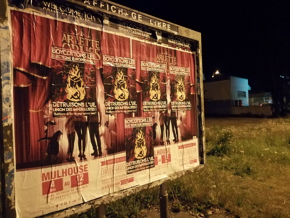 Eine Woche bis zur EU Wahl? Wahlen Nein, Revolution Ja!