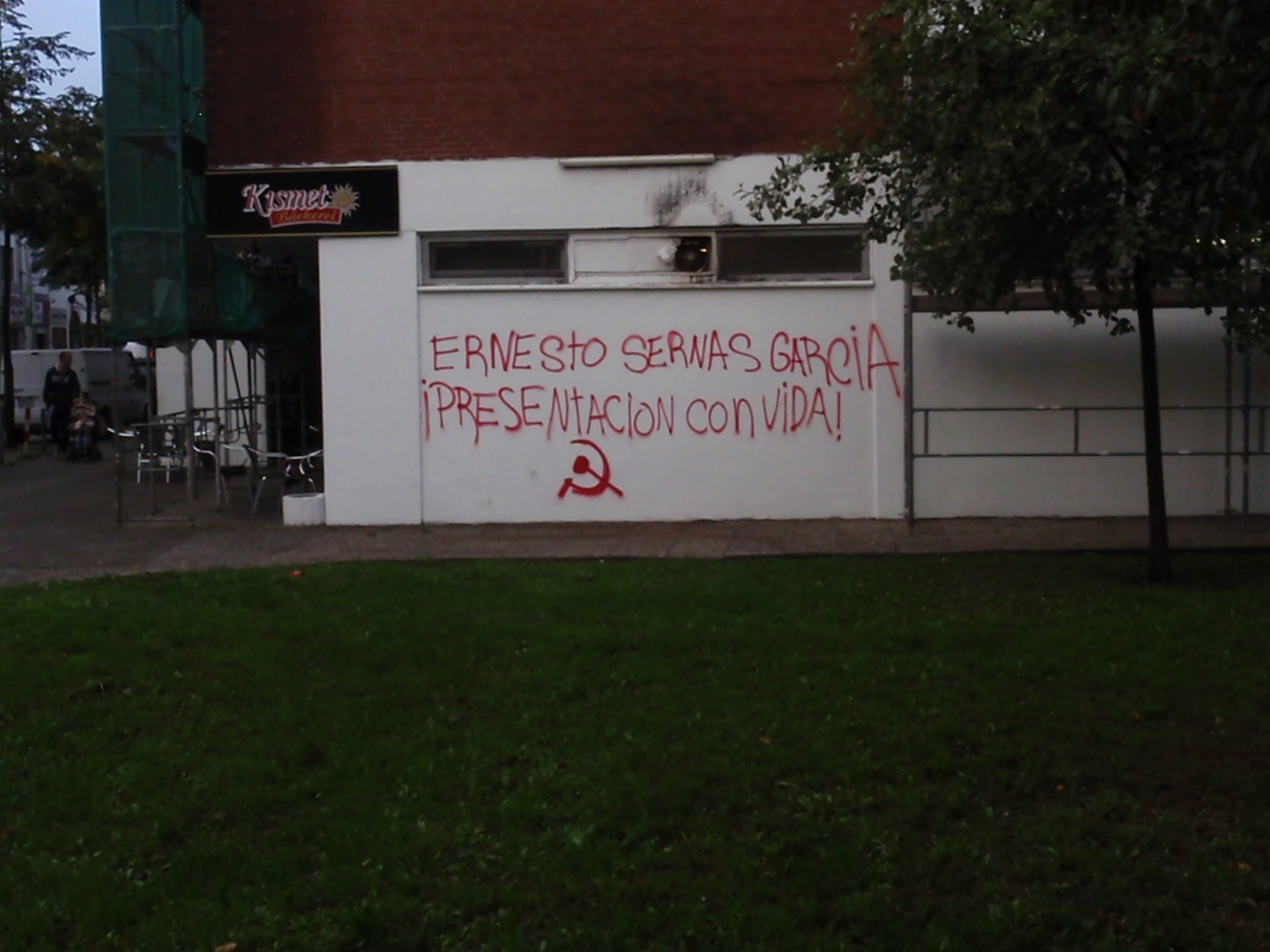 Aktion für Genosse Ernesto Sernas in Bremen