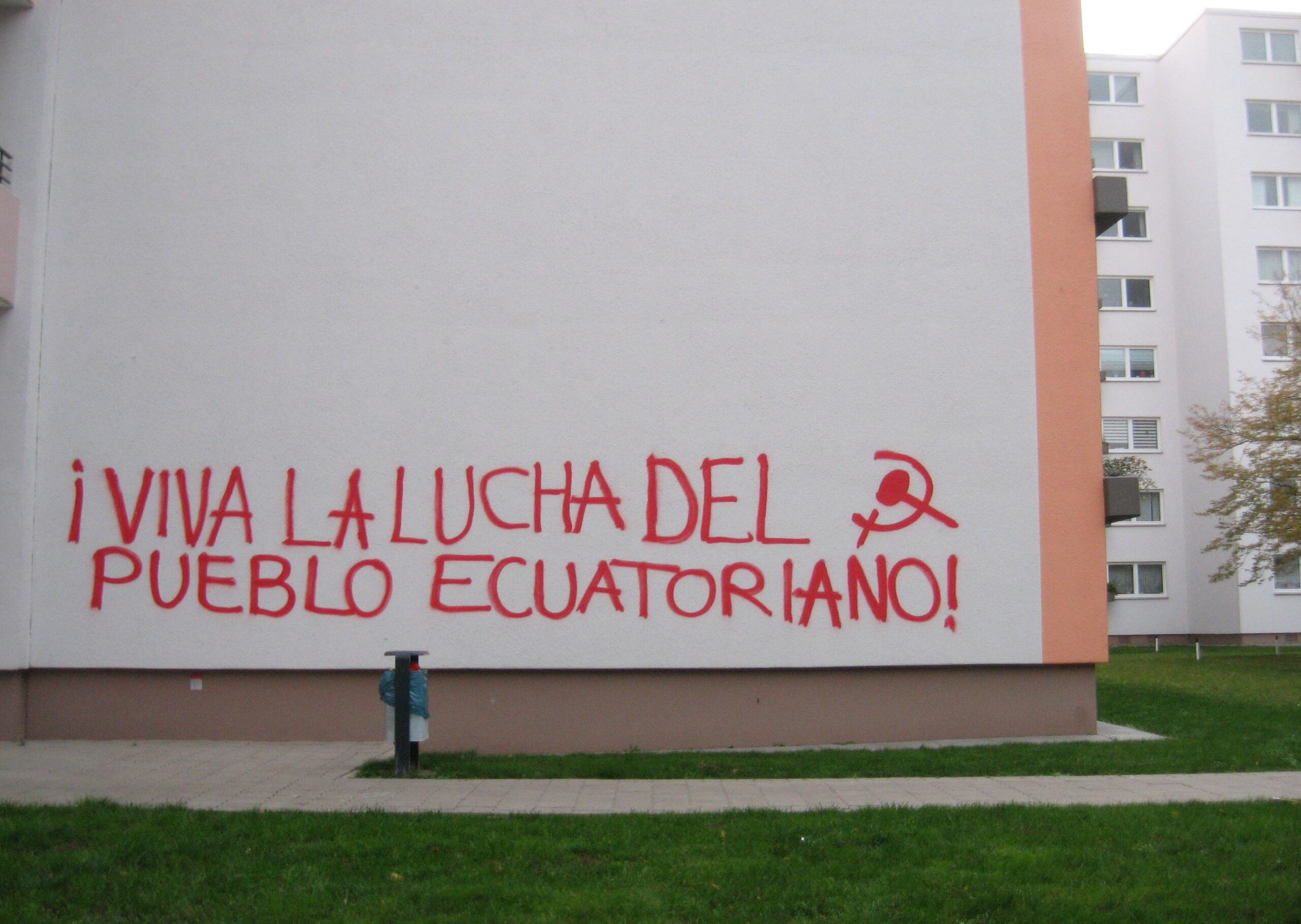 Bremen: “Es lebe der Kampf des ecuadorianischen Volkes!”