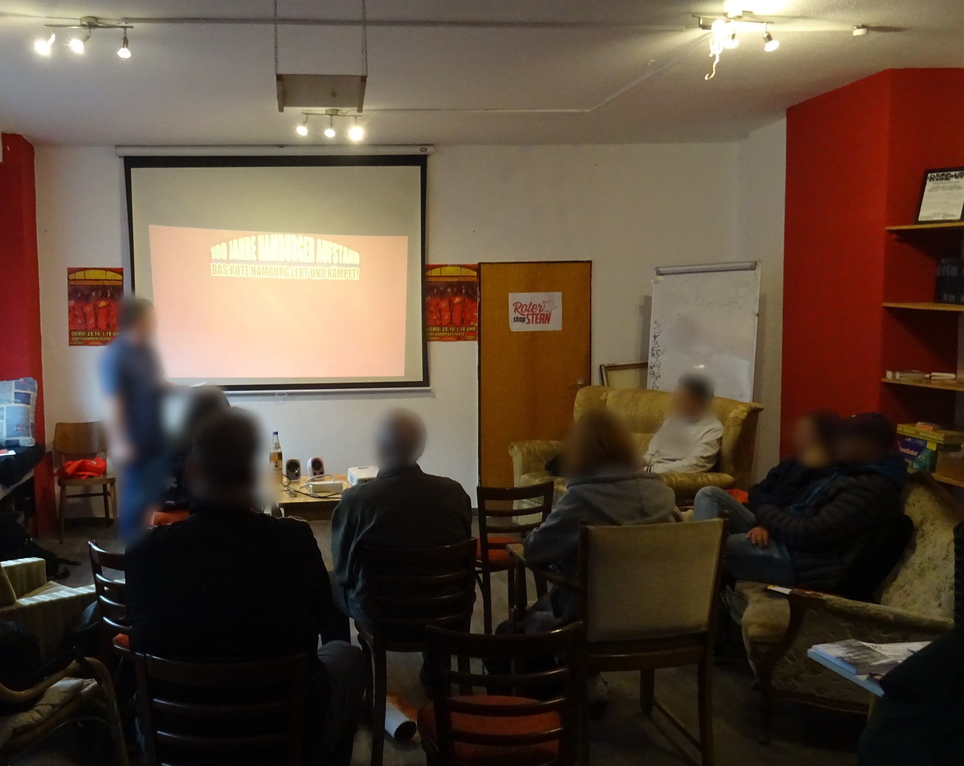 Essen: Event held to mark 100 years of the Hamburg Uprising.