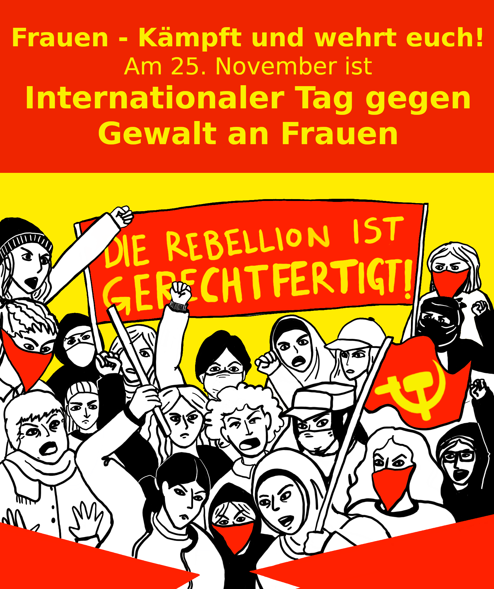 Berlin, Leipzig: Vorträge anlässlich des Internationalen Tags gegen Gewalt an Frauen