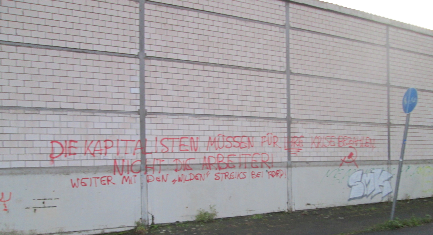 Köln-Niehl: Solidarität mit der Belegschaft bei Ford