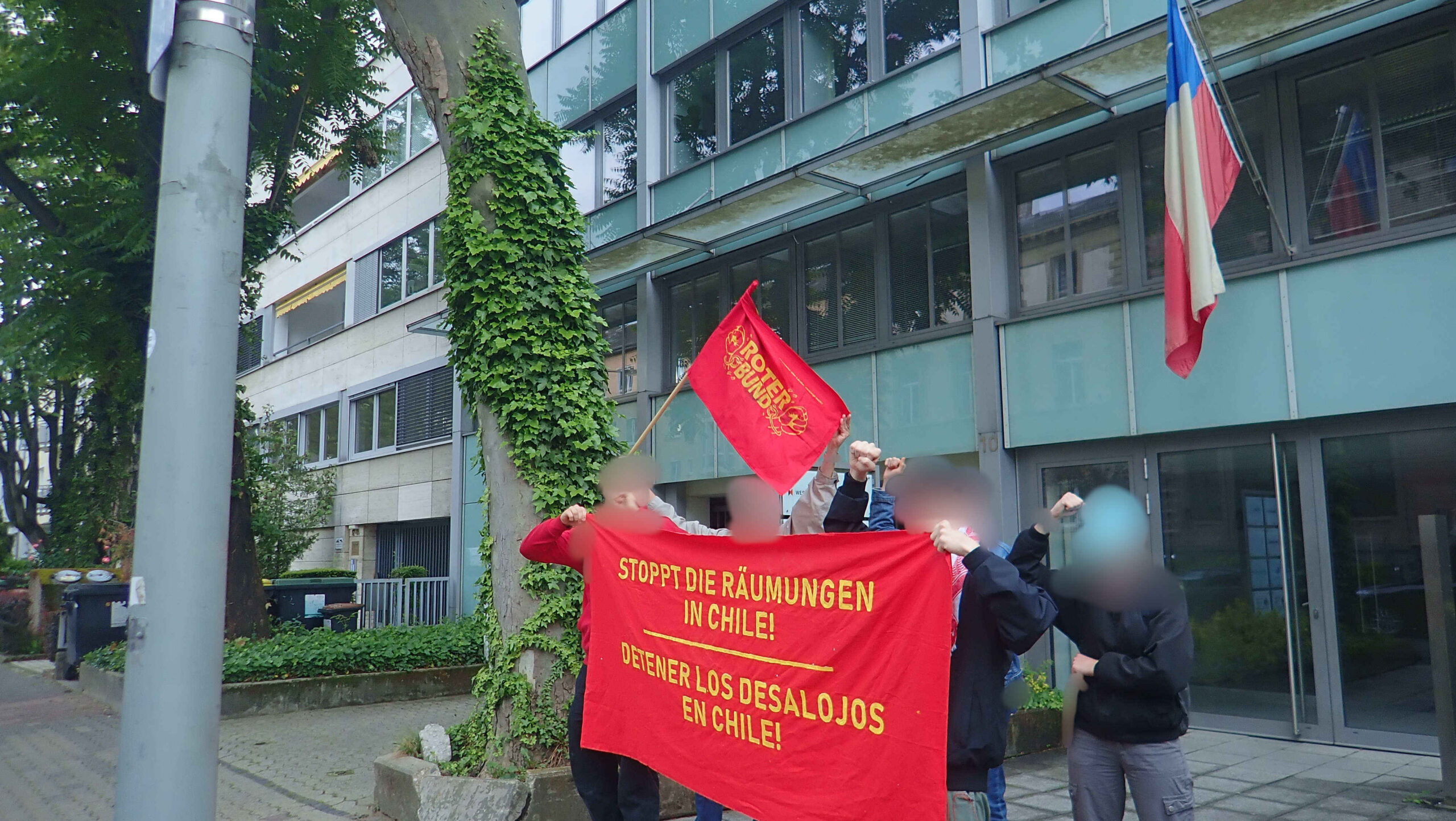 FFM: Stoppt die Räumungen in Chile!