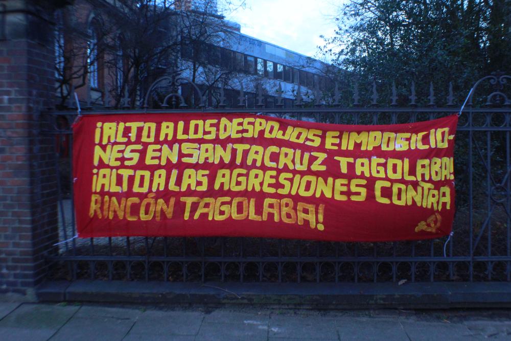 Aufruf zur Kundgebung in Düsseldorf: Der Interozeanische Korridor plündert und tötet arme Bauern und indigene Völker in Mexiko!