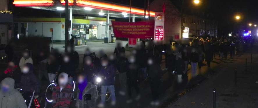 Bremen: Demonstration zum Jahrestag des Attentats in Hanau