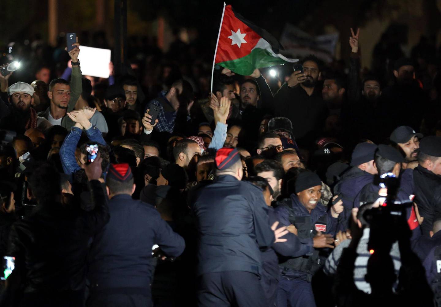 Riots over hike in oil prices in Jordan