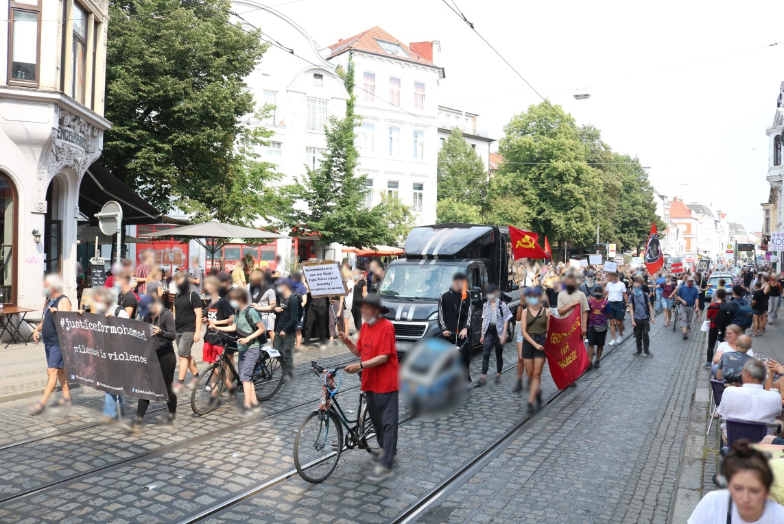 Bremen: Zweite Demonstration für Gerechtigkeit für Mohamed