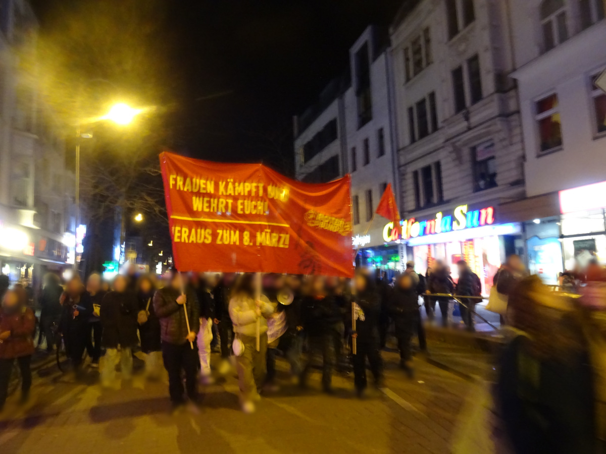 NRW: Demonstrations and action on March 8