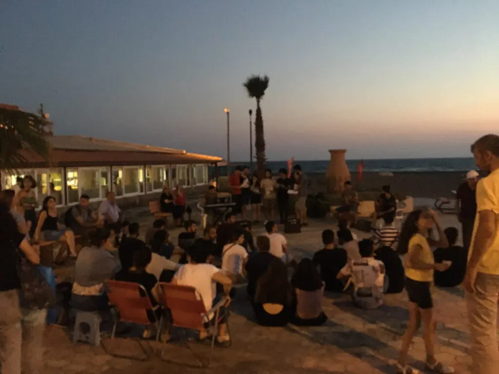 Kulturelle Veranstaltung von Partizan und YDG in Samandağ