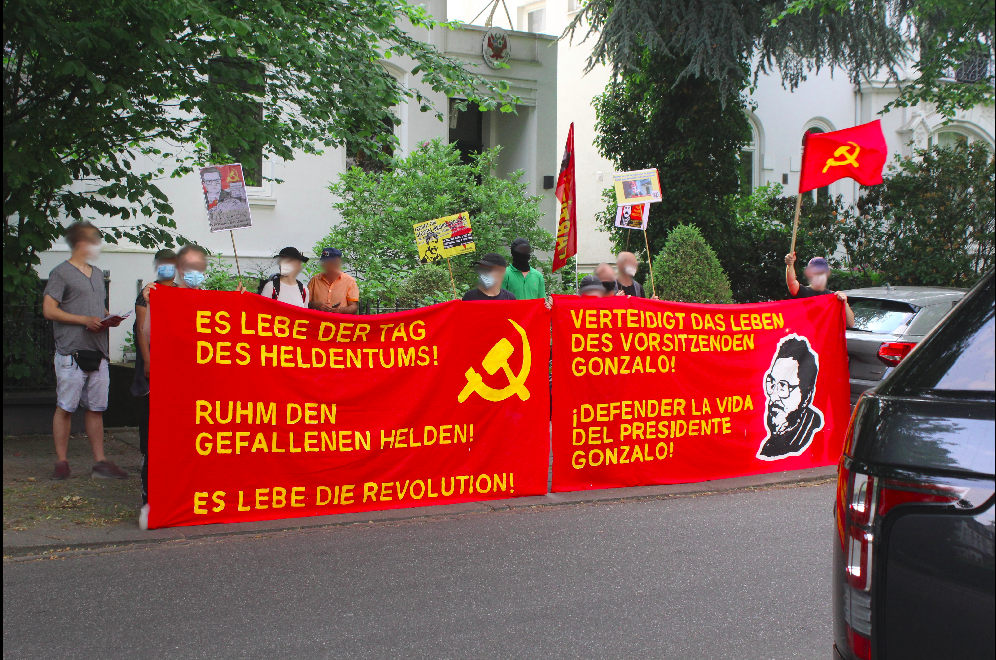 Hamburg: Manifestation for the Day of revolutionary prisoners and revolutionary prisoners of war