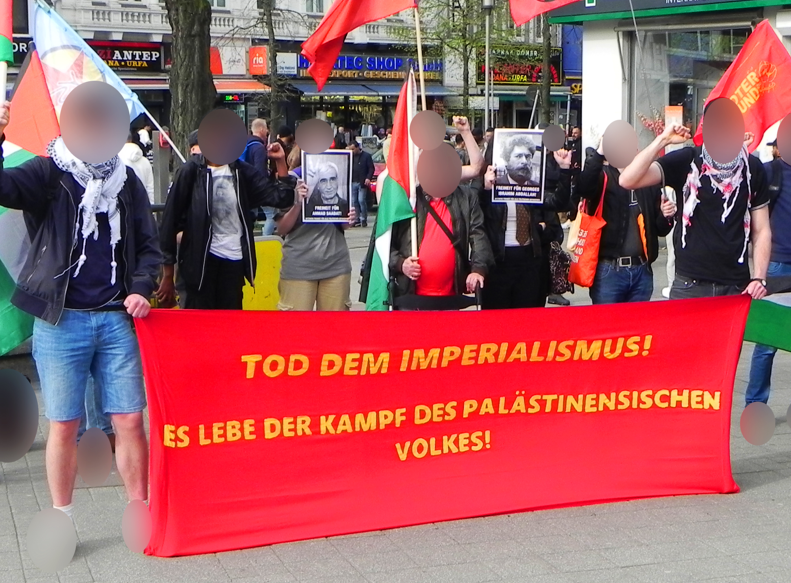 Kundgebung und Veranstaltung für George Abdallah in Hamburg