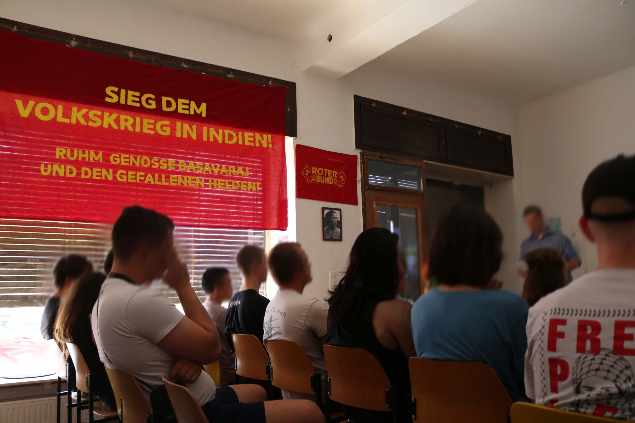 Leipzig: Erfolgreiche Veranstaltung zum Genossen Basavaraj und dem Volkskrieg in Indien