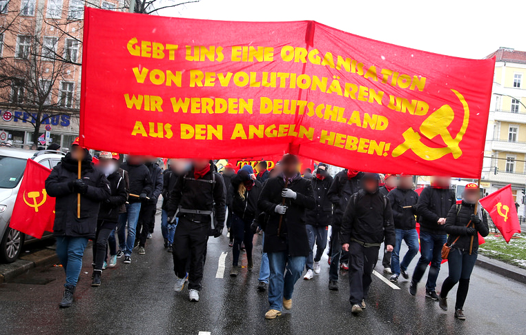 On the streets for the Lenin-Liebknecht-Luxemburg Demonstration!